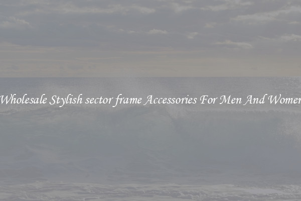 Wholesale Stylish sector frame Accessories For Men And Women
