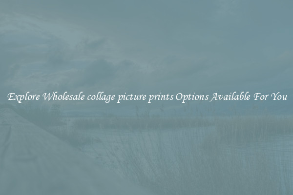 Explore Wholesale collage picture prints Options Available For You