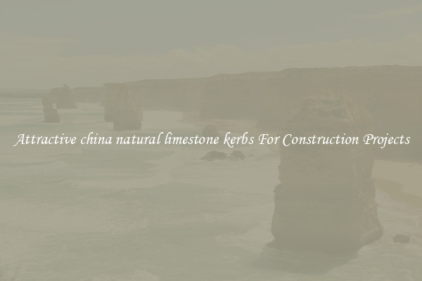 Attractive china natural limestone kerbs For Construction Projects